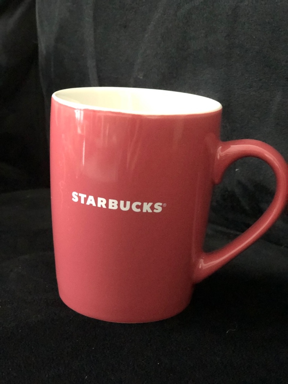 Starbucks 2020, Classic Ceramic Coffee Mug, Mauve-Burgundy, 10oz.